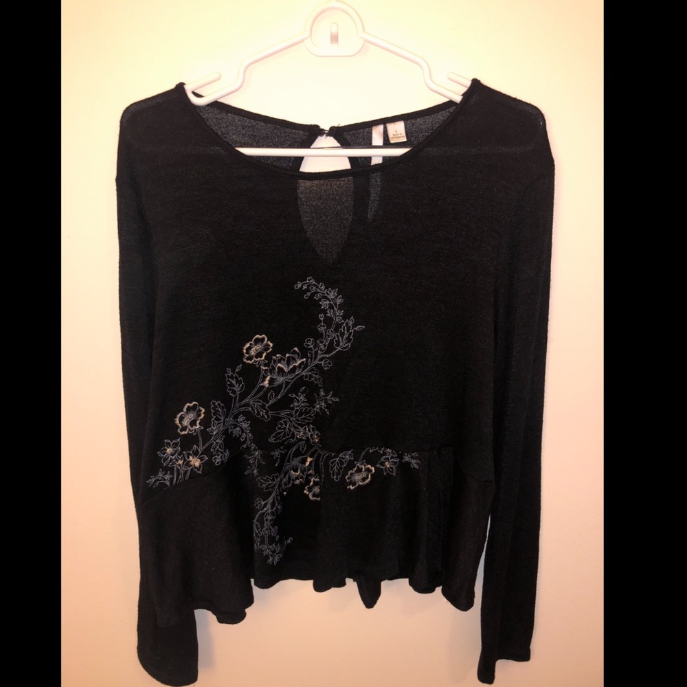 Lauren Conrad Peplum Top
